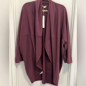 NWT Caslon Women Burgundy Cardigan
